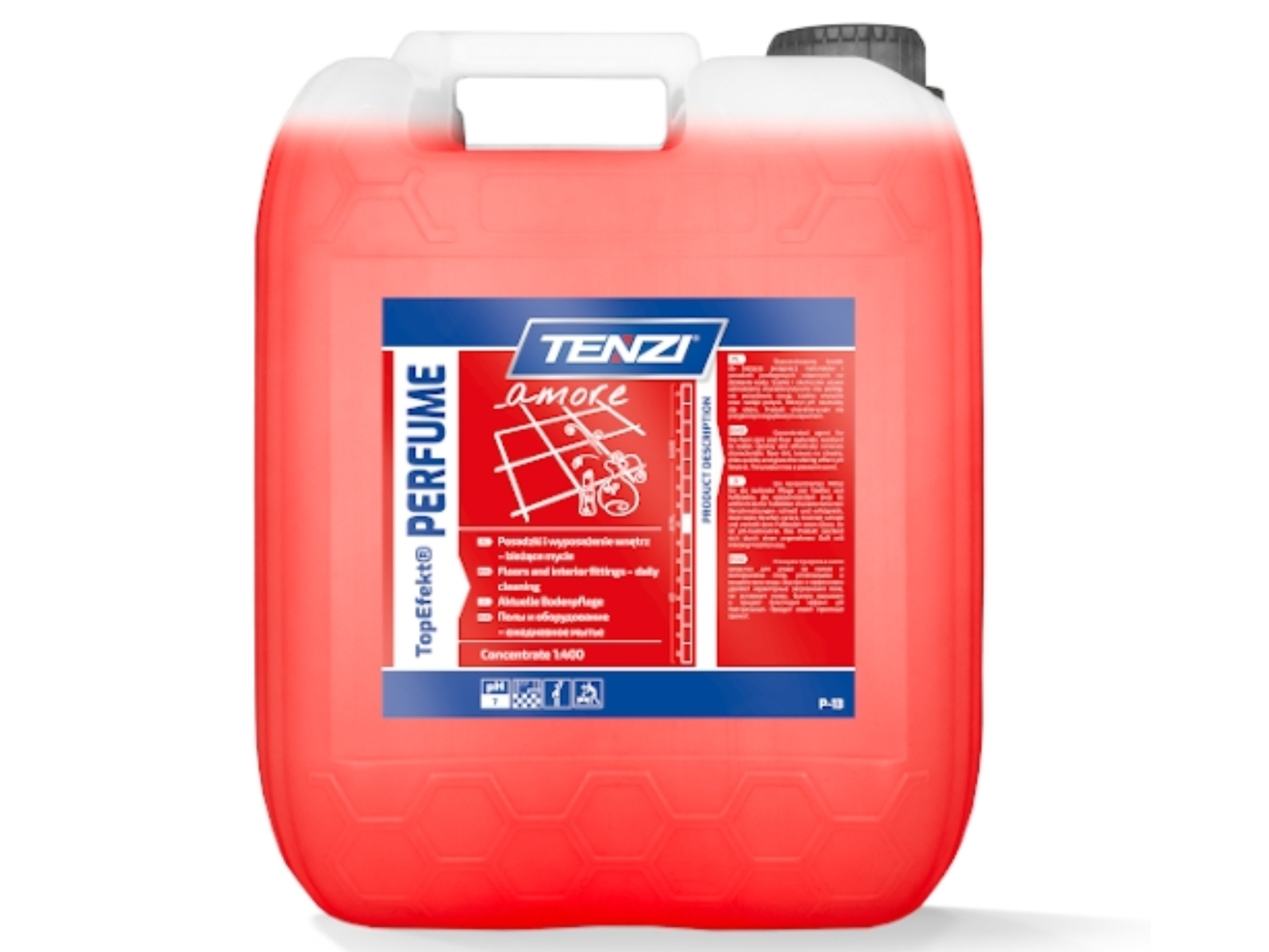 Top Efekt PERFUME AMORE Tenzi 10l czerwony
